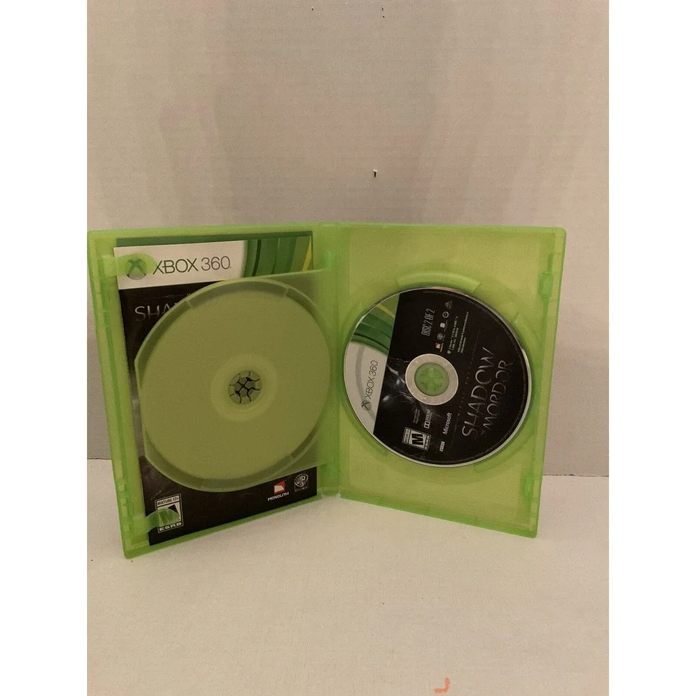 Middle-earth: Shadow of Mordor (Microsoft Xbox 360, 2014) complete w/ manual